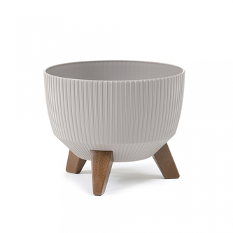 Plastová mísa Roma jumper 290 mm, taupe