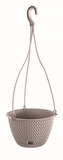 Závěsný květináč Splofy Round W mocca 27 cm