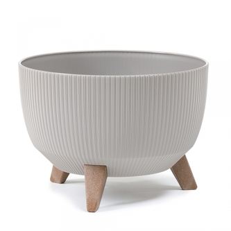 Plastová mísa Roma jumper 330 mm, taupe