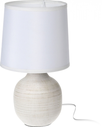 Stolní lampa bílá, 25x15x15 cm