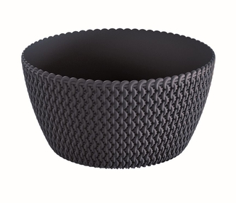 Mísa Splofy antracitová 23,6 cm