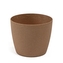 Plastový květináč Magnolia Jumper ECO 190 mm, přírodní dřevo