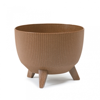 Plastová mísa Roma eco wood jumper 240 mm, přírodní dřevo