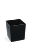 Plastový květináč Juka 250x250 mm, černý