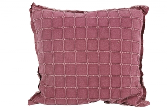 Polštář Ceejay purpurový 45x45x9 cm