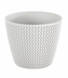 Květináč Splofy 21,8 cm bílý