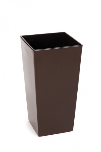Plastový květináč Finezia 350x350 mm, mocca