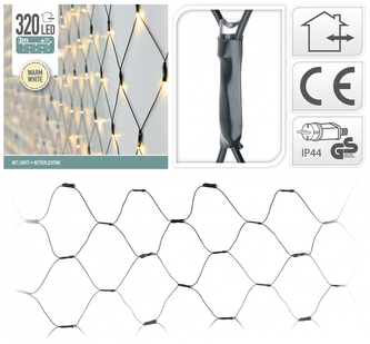 Vánoční osvětlení 160 LED síť