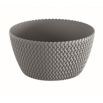 Mísa Splofy šedý kámen 23,6 cm