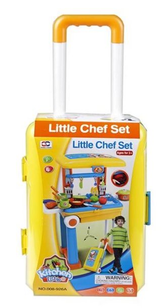 Kuchyň s příslušenstvím v kufru MEGA CREATIVE 443980