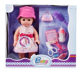 35cm panenka s příslušenstvím MEGA CREATIVE 445209 35cm panenka s příslušenstvím MEGA CREATIVE 445209