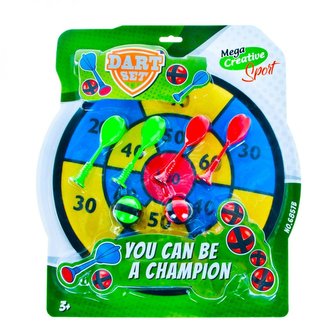 Terč s míčky / šipkami na suchý zip MEGA CREATIVE 462724