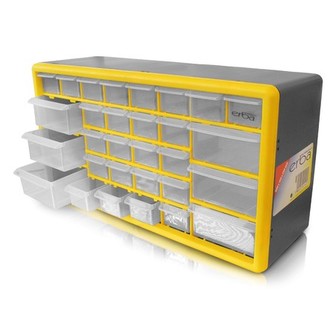 ERBA Box na součástky 30 šuplíků ER-02442