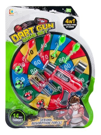 Kuličková / šipková deska s pistolí MEGA CREATIVE 454678