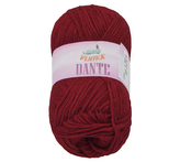 Příze DANTE - vínová - 100g / 160 m