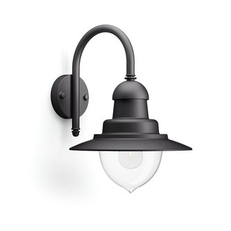 Raindrop SVÍTIDLO VENKOVNÍ NÁSTĚNNÉ E27 max. 60W, IP44, černá