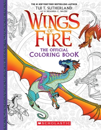 Official Wings of Fire Coloring Book (Media tie-in)