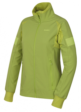 Dámská softshell bunda Scooby L sv. zelená - XL
