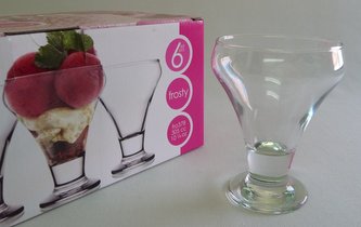 Pohár zmrzlinka FROSTY 305ml 6ks