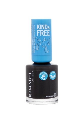 Rimmel London Kind & Free Lak na nehty 8 ml 159 Midnight Sky pro ženy