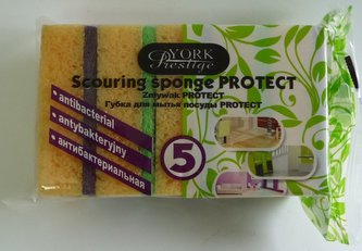 Antibakteriální houba Protect 5ks