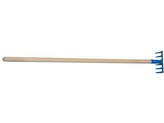 hrábě DĚTSKÉ 10cm ocel S NÁSADOU 75cm