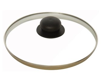 Poklice sklo 18x6cm sklo plast kov