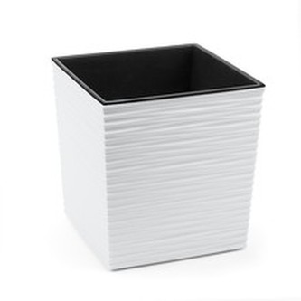 Obal JUKA 30x30cm/výška 30,5cm vrub bílá