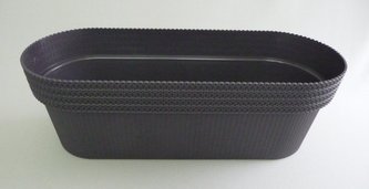 Truhlík JERSEY 50cm antracit