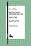 Apologia De Socrates / Criton / Carta Vi