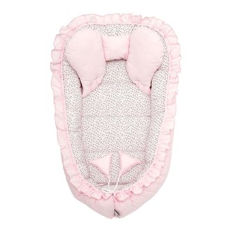 Hnízdečko pro miminko Belisima dots pink