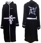 Pánský župan Metallica: Load/Reload Star (S/M) černý fleece
