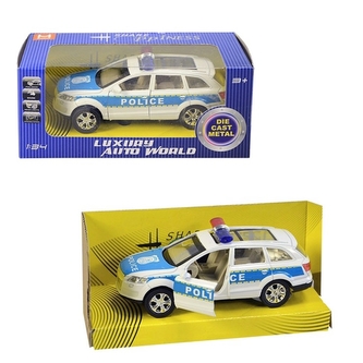 Auto policejní, se světlem a zvukem na baterie