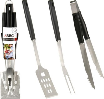 Grilovací nářadí sada 3 ks VAGGAN BBQ