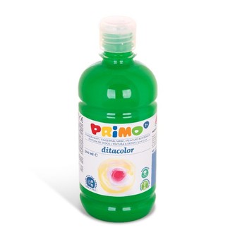 Prstová barva PRIMO, 500ml, zelená