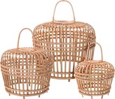 Stínidlo na lampu bambus HOMESTYLING 46 cm