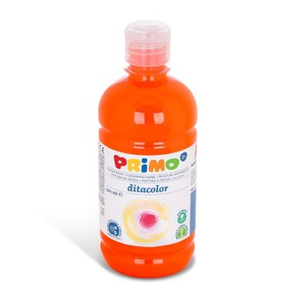 Prstová barva PRIMO, 500ml, oranžová