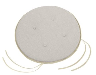 Sedák IVO kulatý hladký - Uni režná - průměr 40 cm, výška puru 2 cm