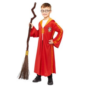 Dětský kostým Famfrpálový plášť - Nebelvír - 6 až 8 let Vel. 116- 128 cm