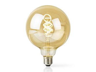 Smart LED žárovka E27 4,9W bílá NEDIS WIFILRT10G125 Wifi Tuya