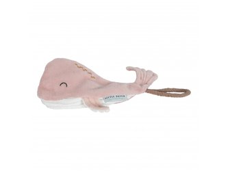Klip na šidítko velryba Ocean Pink
