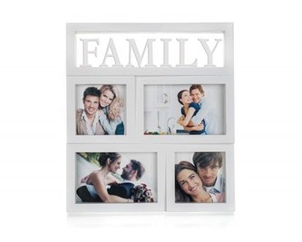 HOME DECOR Fotorámeček na 4 foto FAMILY 28 x 31 x 2,5 cm