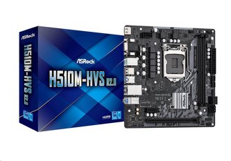 Základní deska ASRock Sc LGA1200 H510M-HVS R2.0, Intel H510, 2xDDR4, 1xHDMI, 1xVGA, mATX