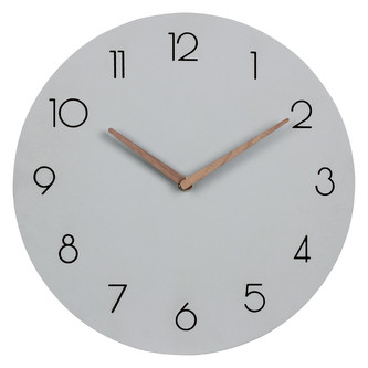 Nástěnné hodiny DIEGO šedá  O 30 cm Mybesthome