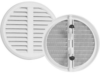 mřížka větrací se síť. stavitel.krytka PH pr. 75-125mm HN