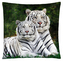 Polštář ANIMAL 46 - BÍLÍ TYGŘI Mybesthome 40x40 cm