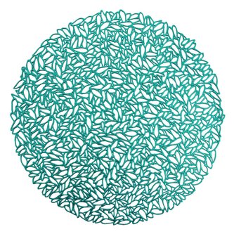 Prostírání VIGO tyrkysová O 38 cm Mybesthome