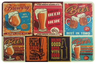 Prostírání BEER 28x43,5 cm Mybesthome