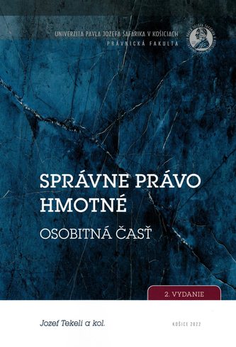 Správne právo hmotné Osobitná časť