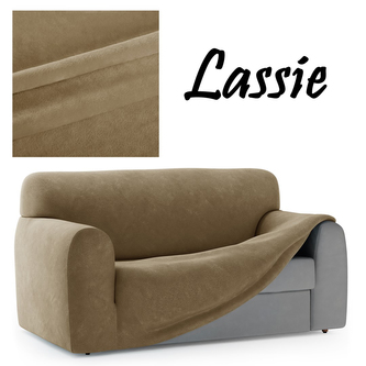 Napínací potah na dvojkřeslo z mikrovlákna LASSIE II. béžová, 135-175 cm Mybesthome Napínací potah na dvojkřeslo z mikrovlákna LASSIE II. béžová, 135-175 cm Mybesthome